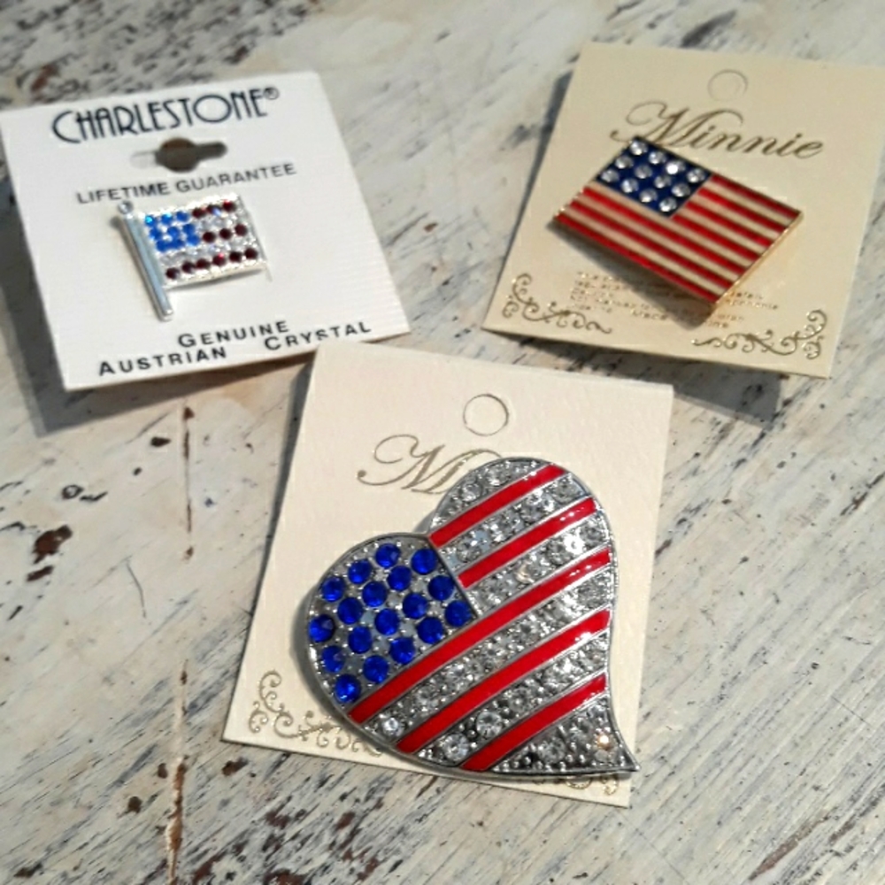 Rhinestone Pin Collection